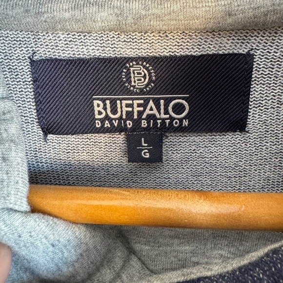 Buffalo David Bitton Women's Criss-Cross Mock Hoodie Sweatshirt Purple Large - Picture 5 of 16